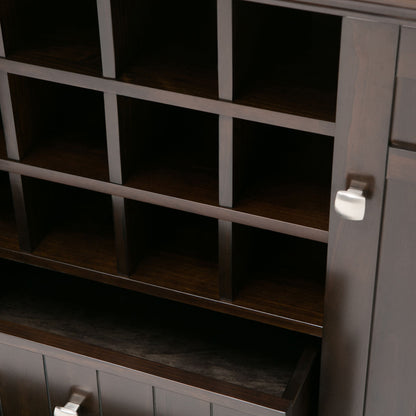 Bedford - Sideboard Buffet And Wine Rack Simpli-Home
