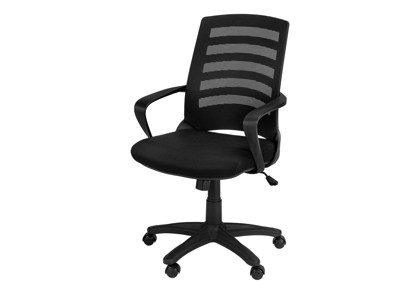 Office Chair, Adjustable Height, Swivel, Ergonomic, Armrests 8th Street
