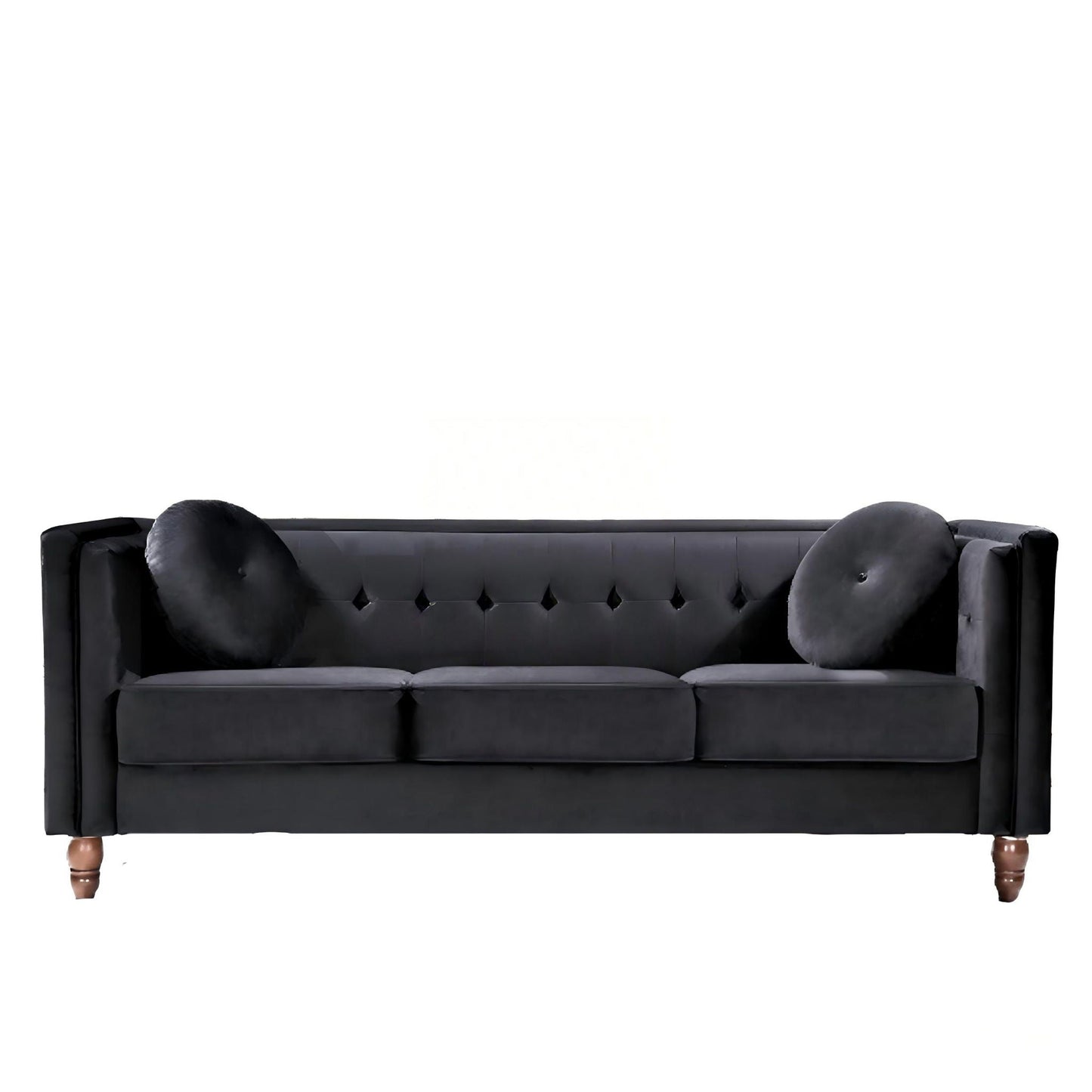 Chesterfield Sofa With Square Arms For Living Room US Pride