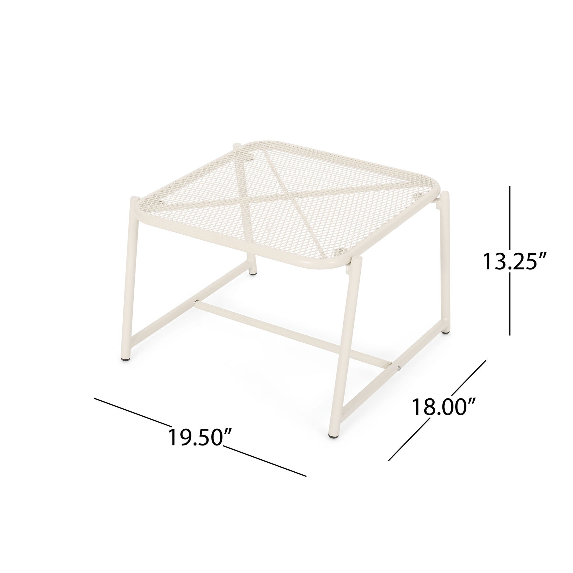 Kincaid - Modern Mesh Top Side Table Noble House