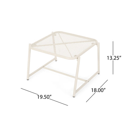 Kincaid - Modern Mesh Top Side Table Noble House