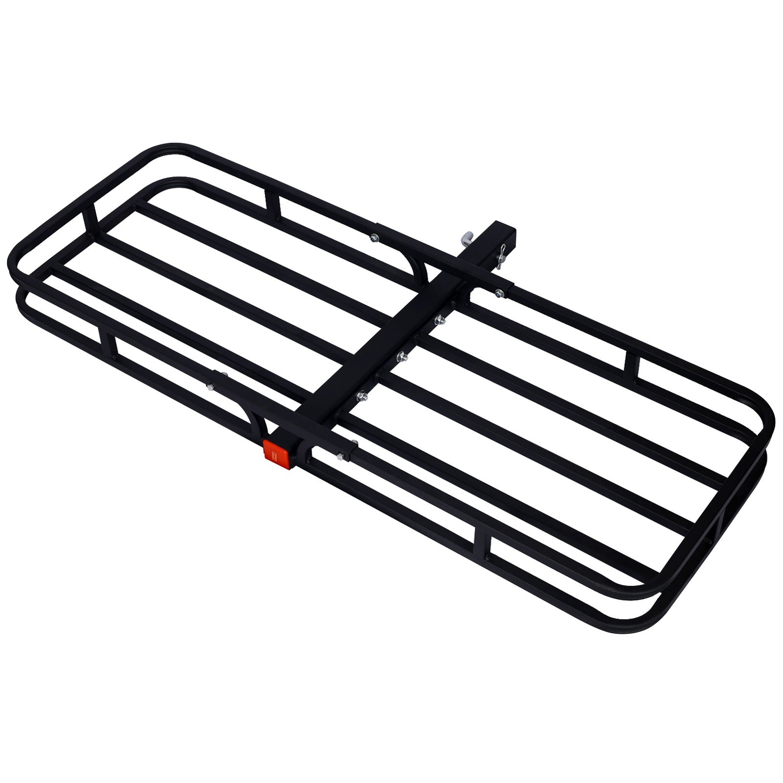 Heavy Duty Steel Hitch Mount Cargo Carrier Rack For SUV, Truck, Car With 2" Receiver - Black Daily Nest