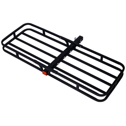 Heavy Duty Steel Hitch Mount Cargo Carrier Rack For SUV, Truck, Car With 2" Receiver - Black Daily Nest