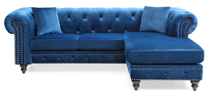 Nola - Luxurious Design Sofa Chaise Glory Furniture