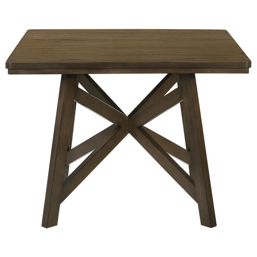 Canfield - Square Counter Height Dining Table - Brown Coaster Fine Furniture
