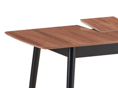 Lanae - Dining Table (Extension Bufferfly Leaf) - Natural / Black Acme