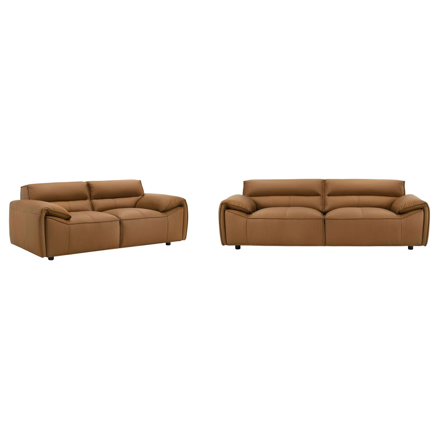 Hudson - 2 Piece Upholstered Sofa Set Furniture Max
