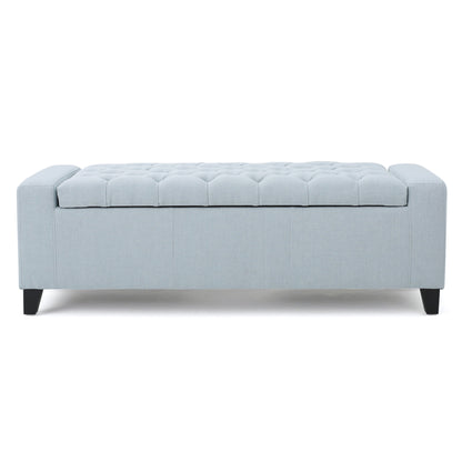 Guernsey - Ottoman Storage With Tufted Top - Snoozhouse