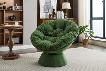 Oversized Swivel Accent Chair, 360 Swivel Barrel Chair, Papasan Chair For Living Room Bedroom