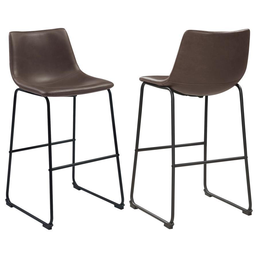 Michelle - Upholstered Armless Chair (Set of 2) CoasterEveryday