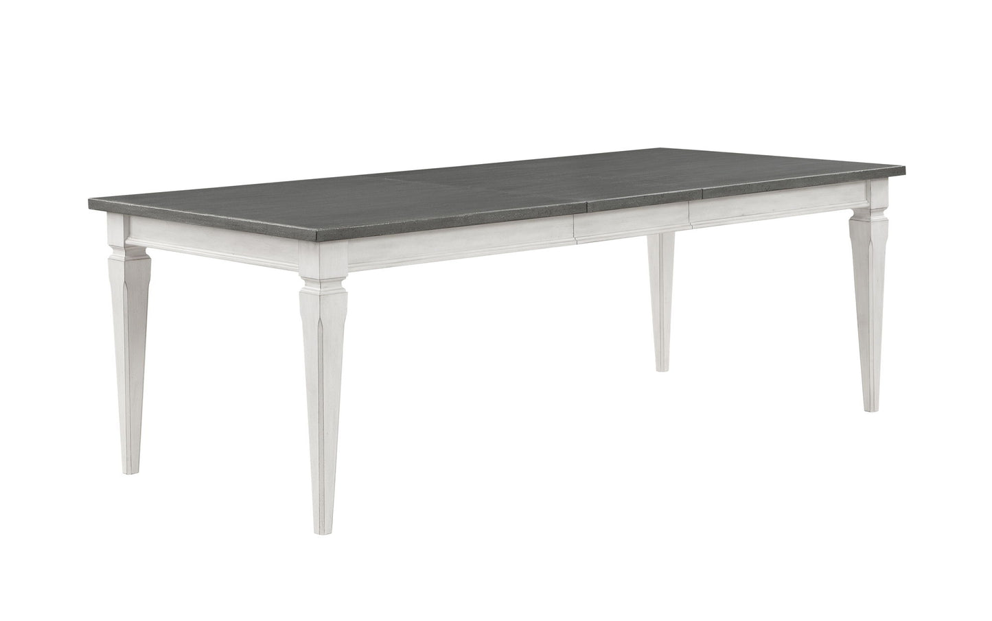 Katia - Dining Table With Leaf - Gray / White Acme