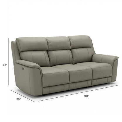 Oslo - Dual Power Reclining Sofa Home Essentials