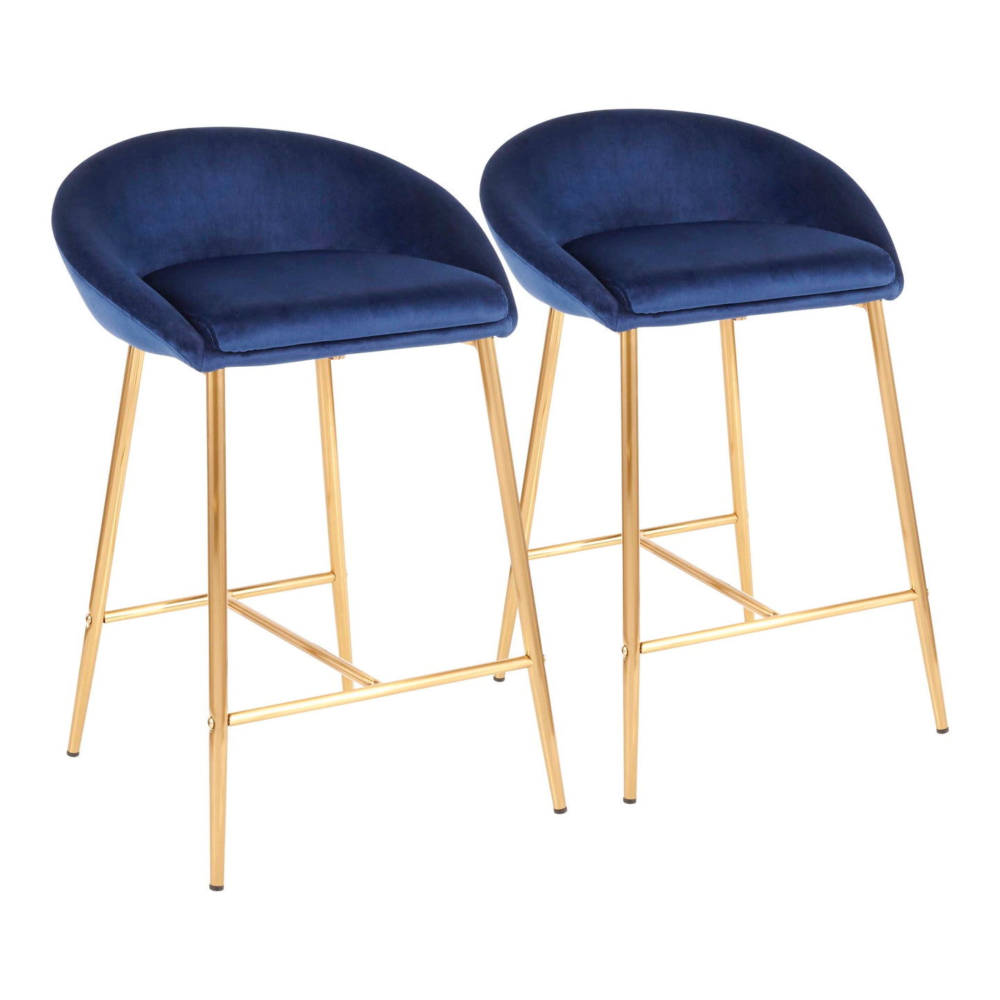 Matisse - Glam Counter Stool (Set of 2) Lumi Source