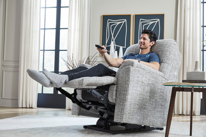 Coppell Power Head-Tilt Zero Gravity BodyRest Recliner Best Home Furnishings