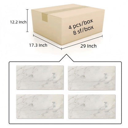 Textured Finished, 3D Tiles For Wall Decoration (Set of 4) Daily Nest