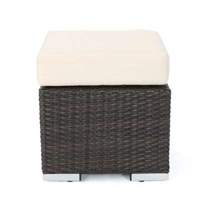 Santa Rosa - Outdoor Lounge Ottoman Noble House