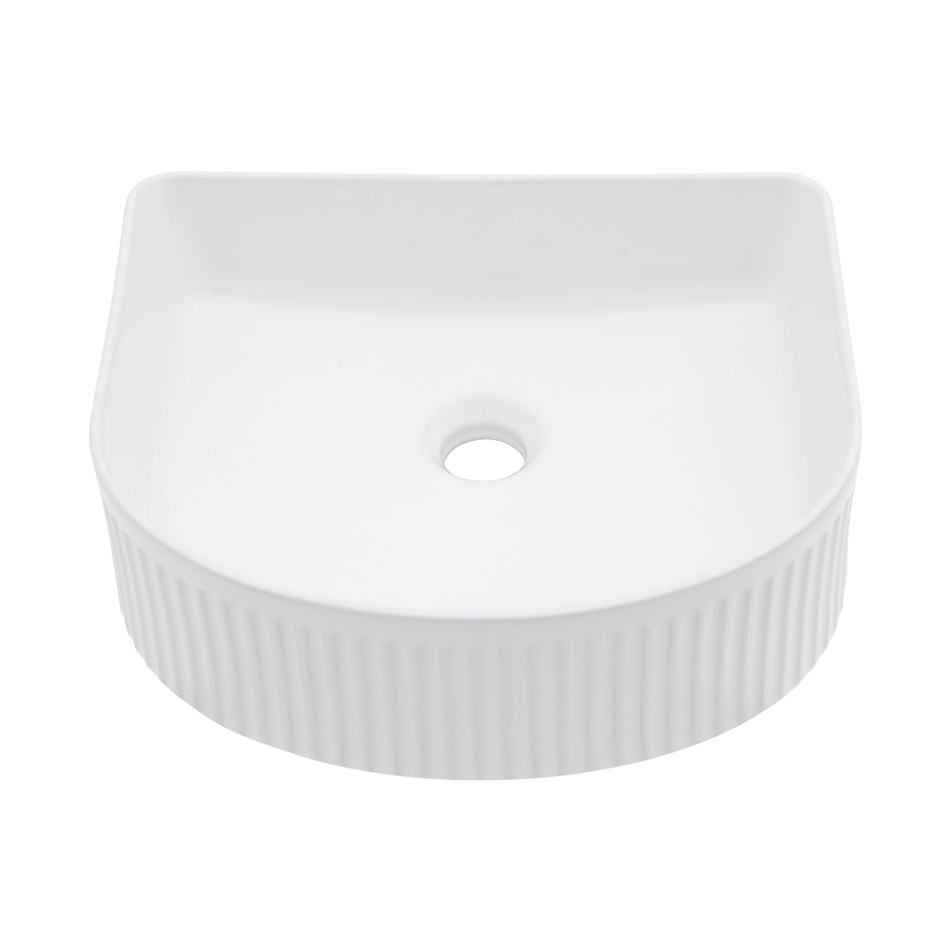 Vessel Bathroom Sink With Design - White Daily Nest