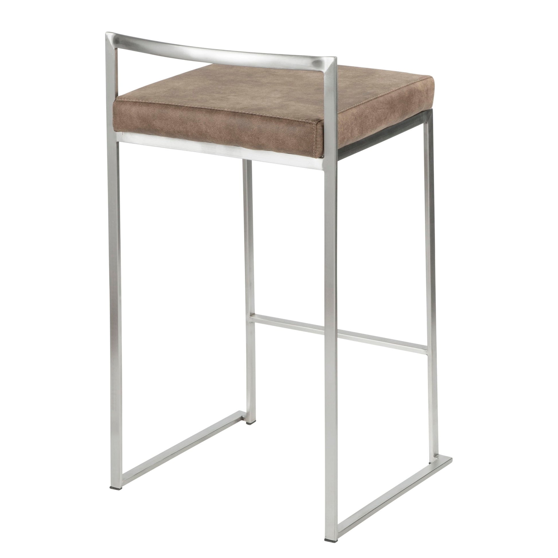 Fuji - Contemporary Elegant Stackable Counter Stool Set Lumi Source