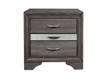 Ryder - Sparkle Nightstand - Gray