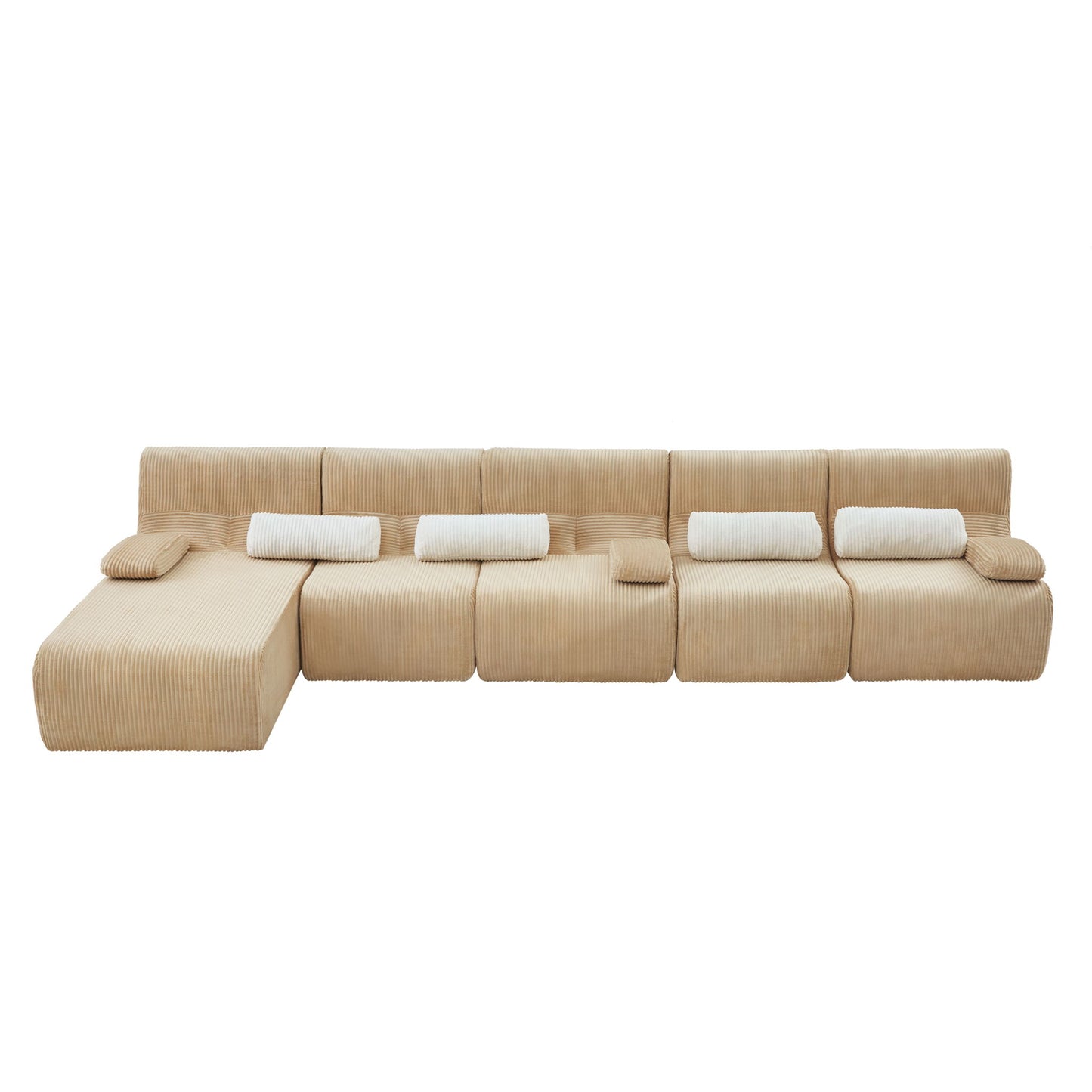 Oversized Sectional Sofa, Living Room Seating With Modular Design Hearth and Haven
