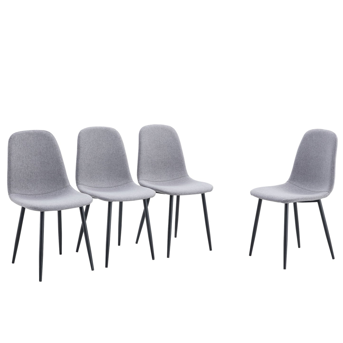 Combined Spoon Chairs, Perfectly Matching Minimalist And Scandinavian Style Home Essentials