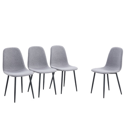 Combined Spoon Chairs, Perfectly Matching Minimalist And Scandinavian Style Home Essentials