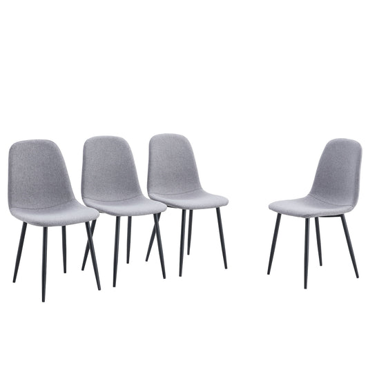 Combined Spoon Chairs, Perfectly Matching Minimalist And Scandinavian Style Home Essentials