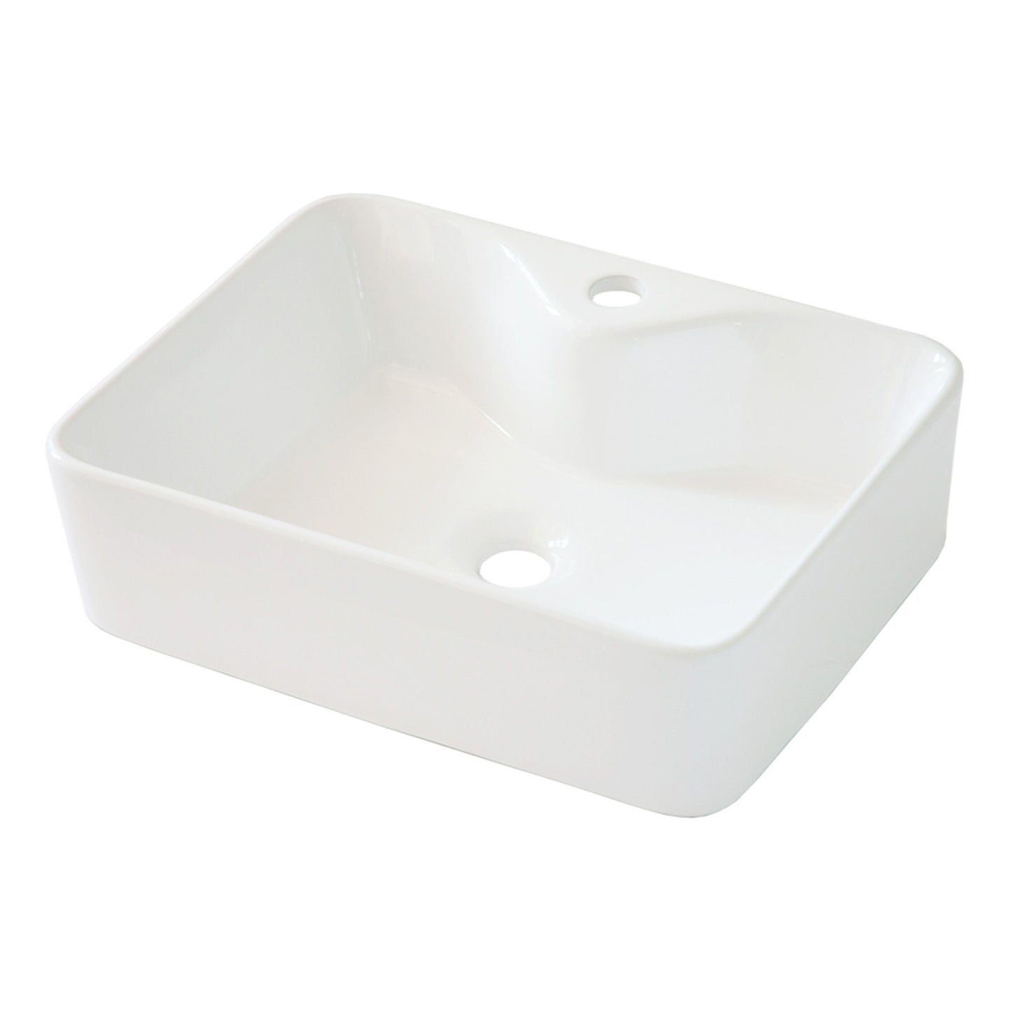 Modern Ceramic Rectangular Vessel Bathroom Sink With Sleek Design Daily Nest