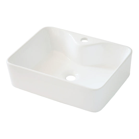 Modern Ceramic Rectangular Vessel Bathroom Sink With Sleek Design Daily Nest