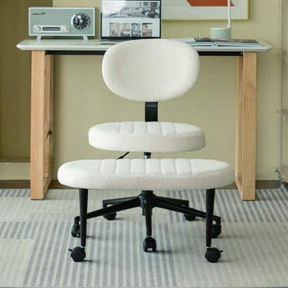 Ergonomic Cross Legged Office Chair With Back Support Home Essentials