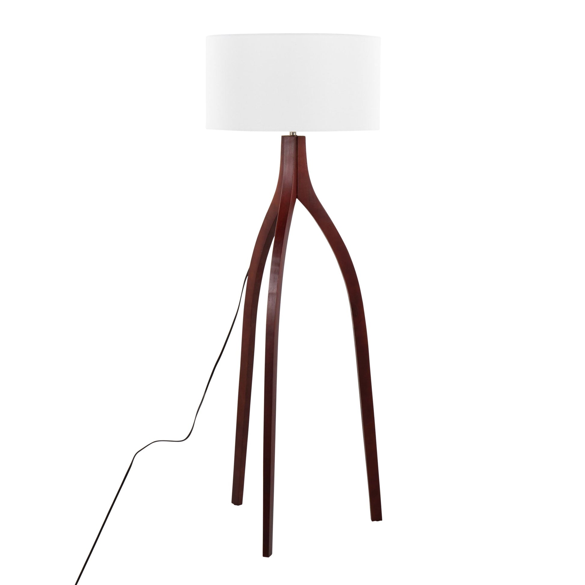 Wishbone - Contemporary Floor Lamp Lumi Source