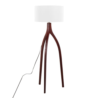 Wishbone - Contemporary Floor Lamp Lumi Source