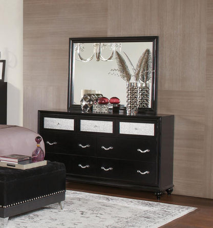 Barzini - 7-drawer Dresser With Mirror