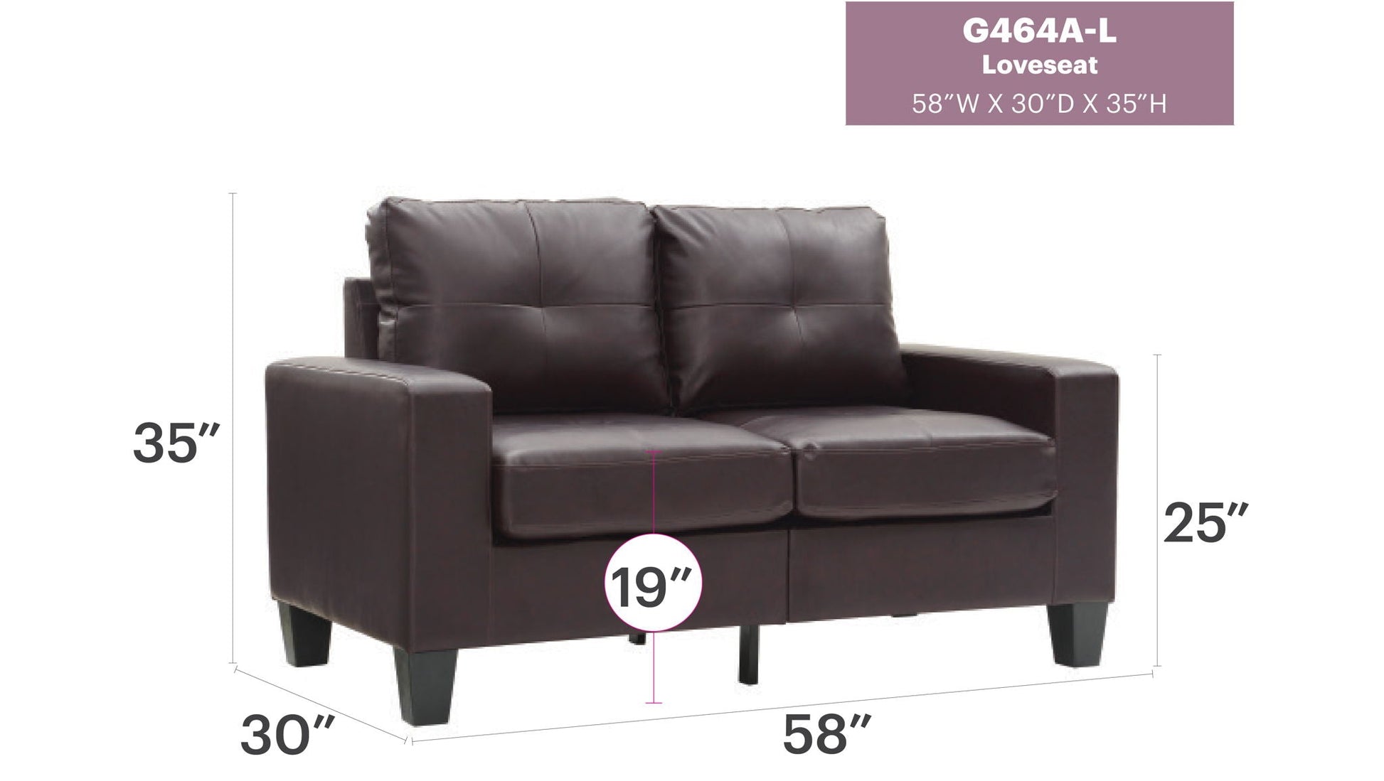 Track Arm Loveseat For Cozy Spaces Glory Furniture