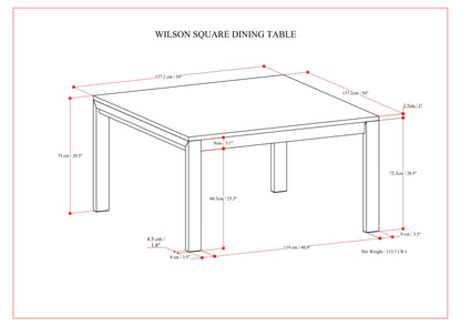 Wilson - Handcrafted Dining Table Simpli-Home