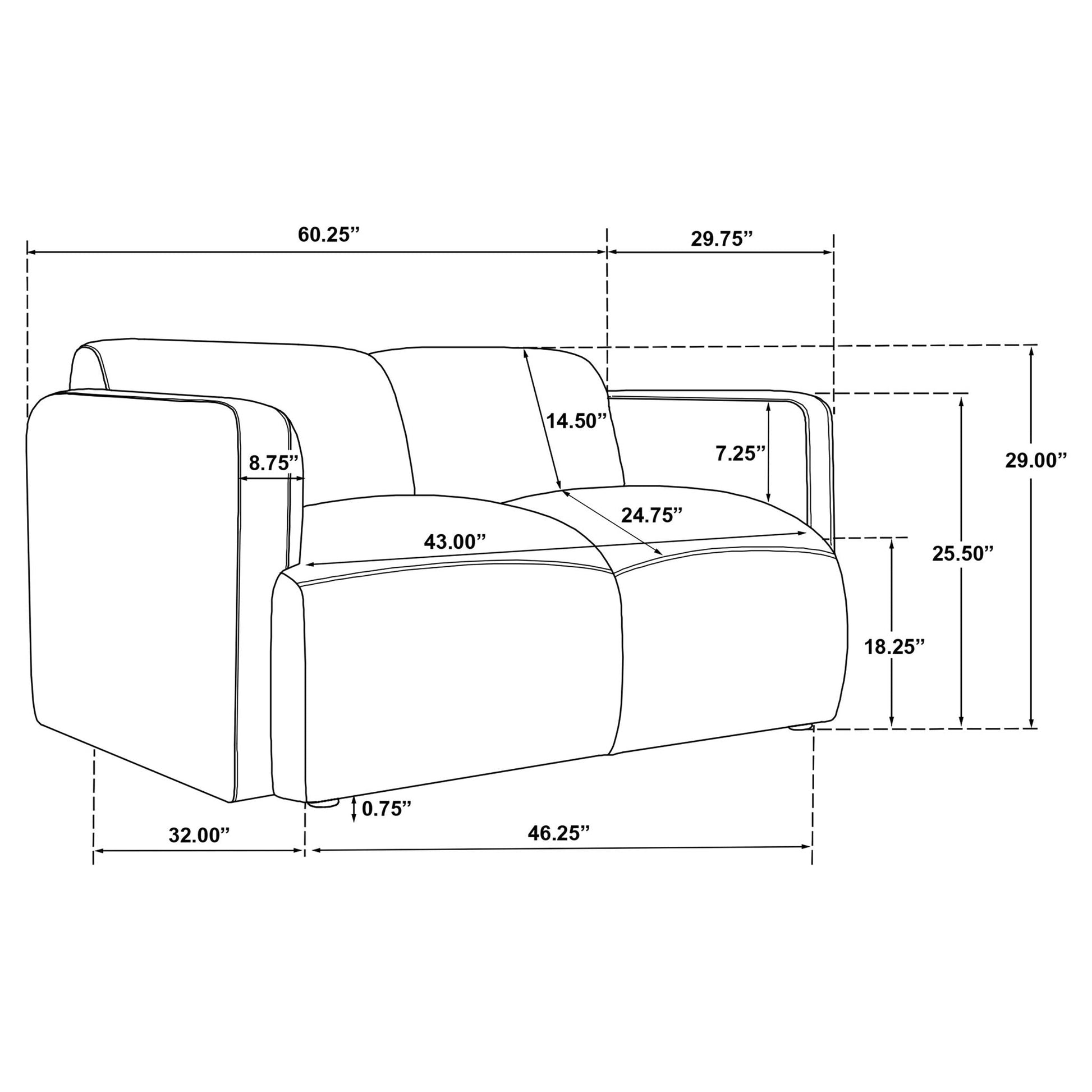 Stewart - Loveseat Furniture Max