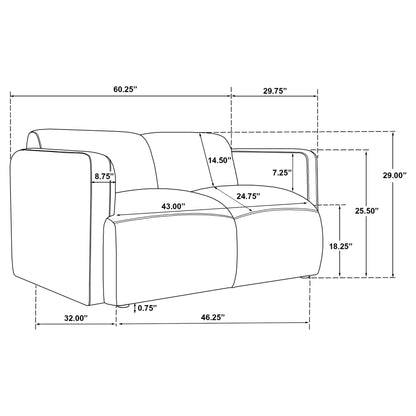 Stewart - Loveseat Furniture Max