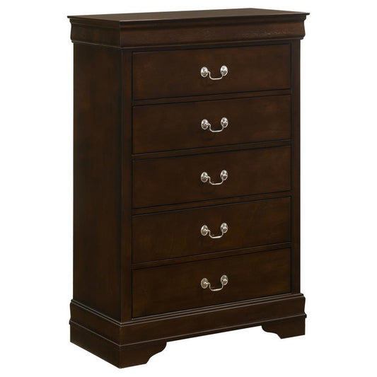Louis Philippe - Five-drawer Chest CoasterEveryday