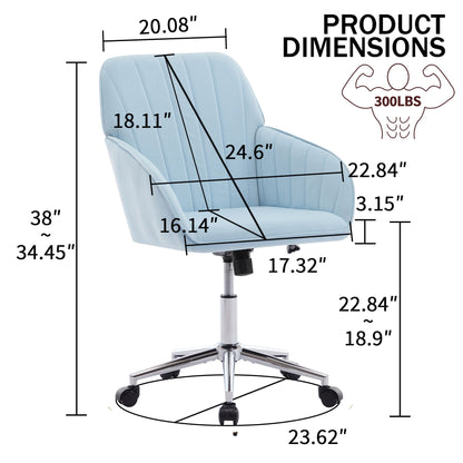 Adjustable Ergonomic Office Chair, Swivel Backrest Seat Home Essentials