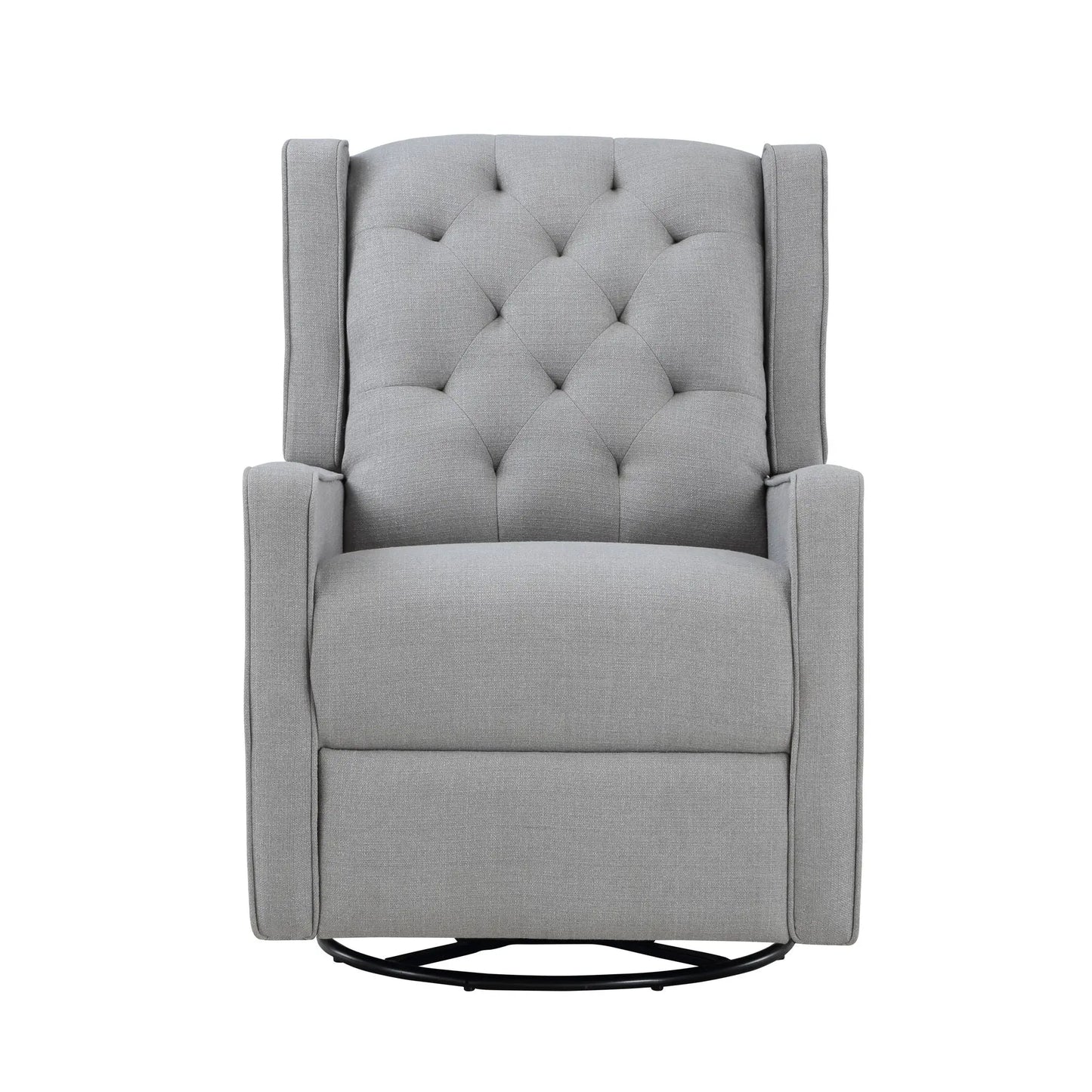 Milah - Gliding Swivel Recliner Tufted Suite Bebe