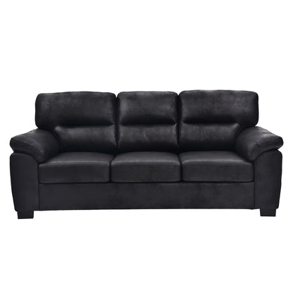 3 Seater Sofa With Padded Armrests And Triangular Leg Home Essentials