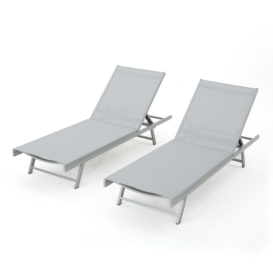 Salton - Chaise Lounge Outdoor Relaxation Noble House