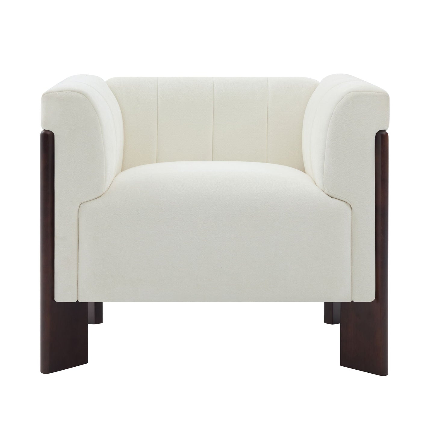 Accent Chair With Tight Back For Living Room Noble House