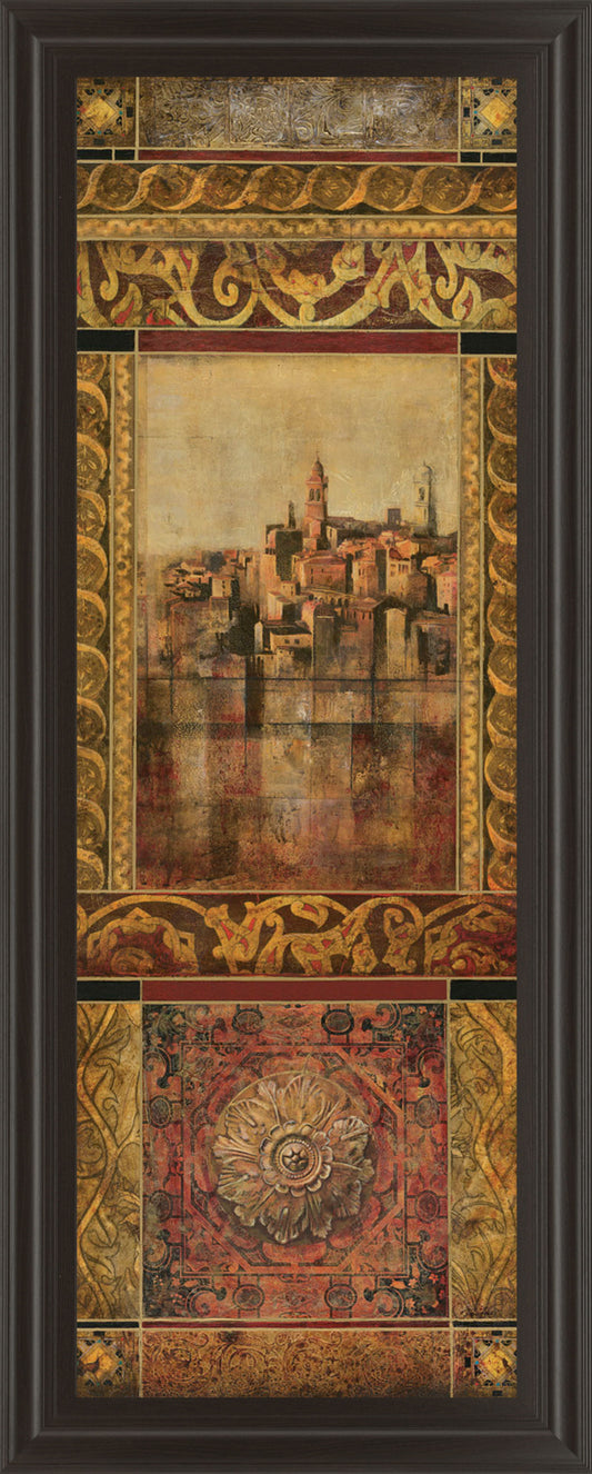 New Enchantment I By Douglas - Framed Print Wall Art - Gold