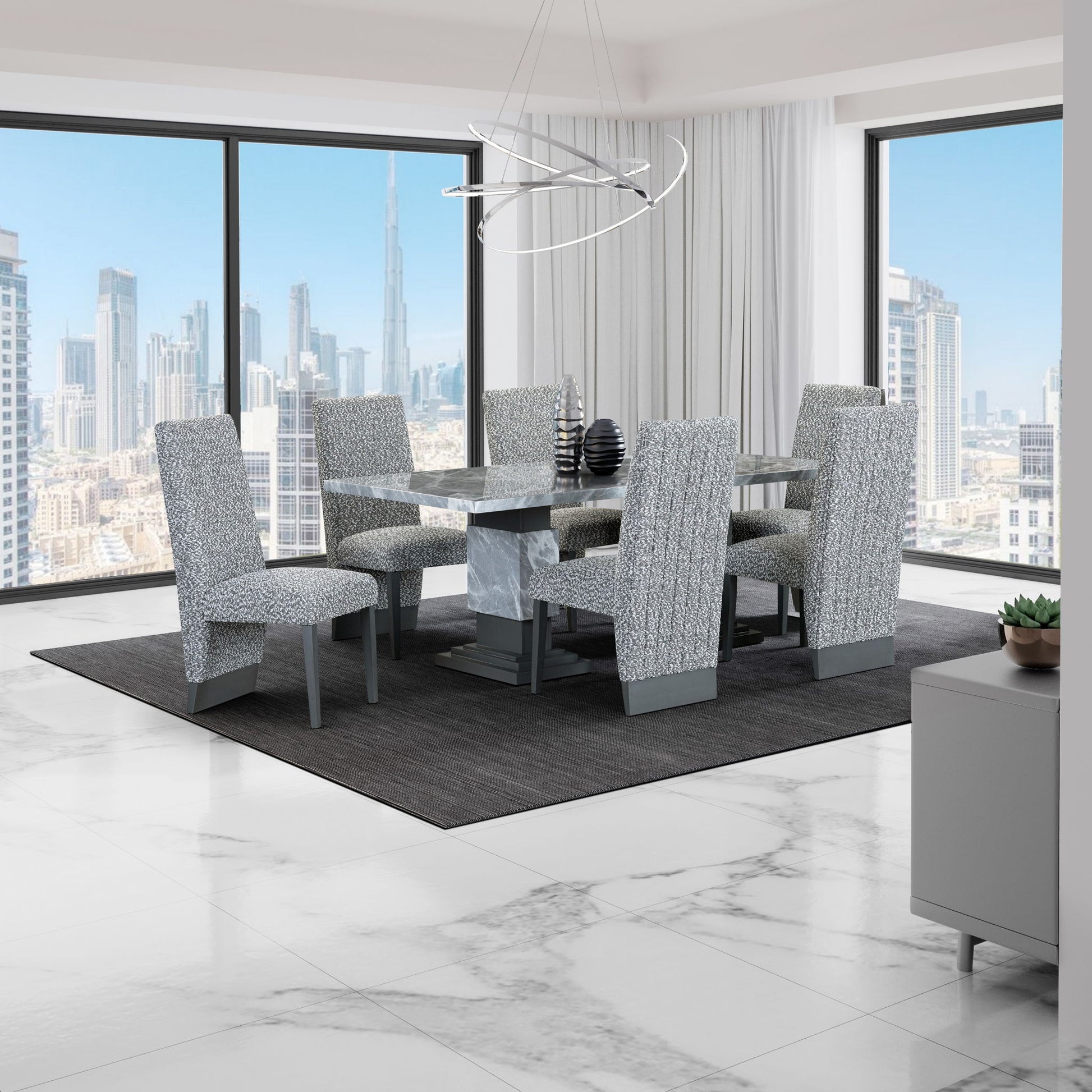 Stacey - Contemporary Dining Chair (Set of 2) Global Furniture USA