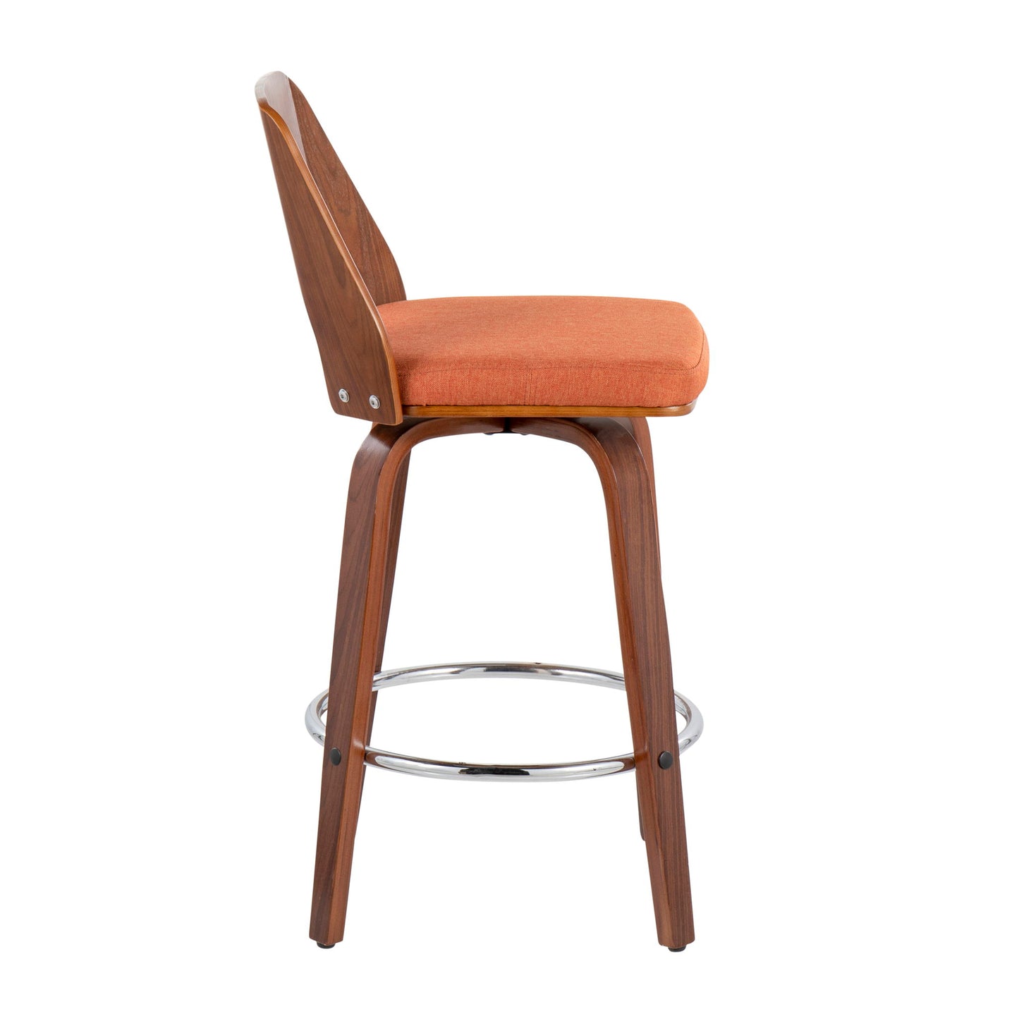 Trilogy - Mid Century Modern Counter Stool (Set of 2) Lumi Source