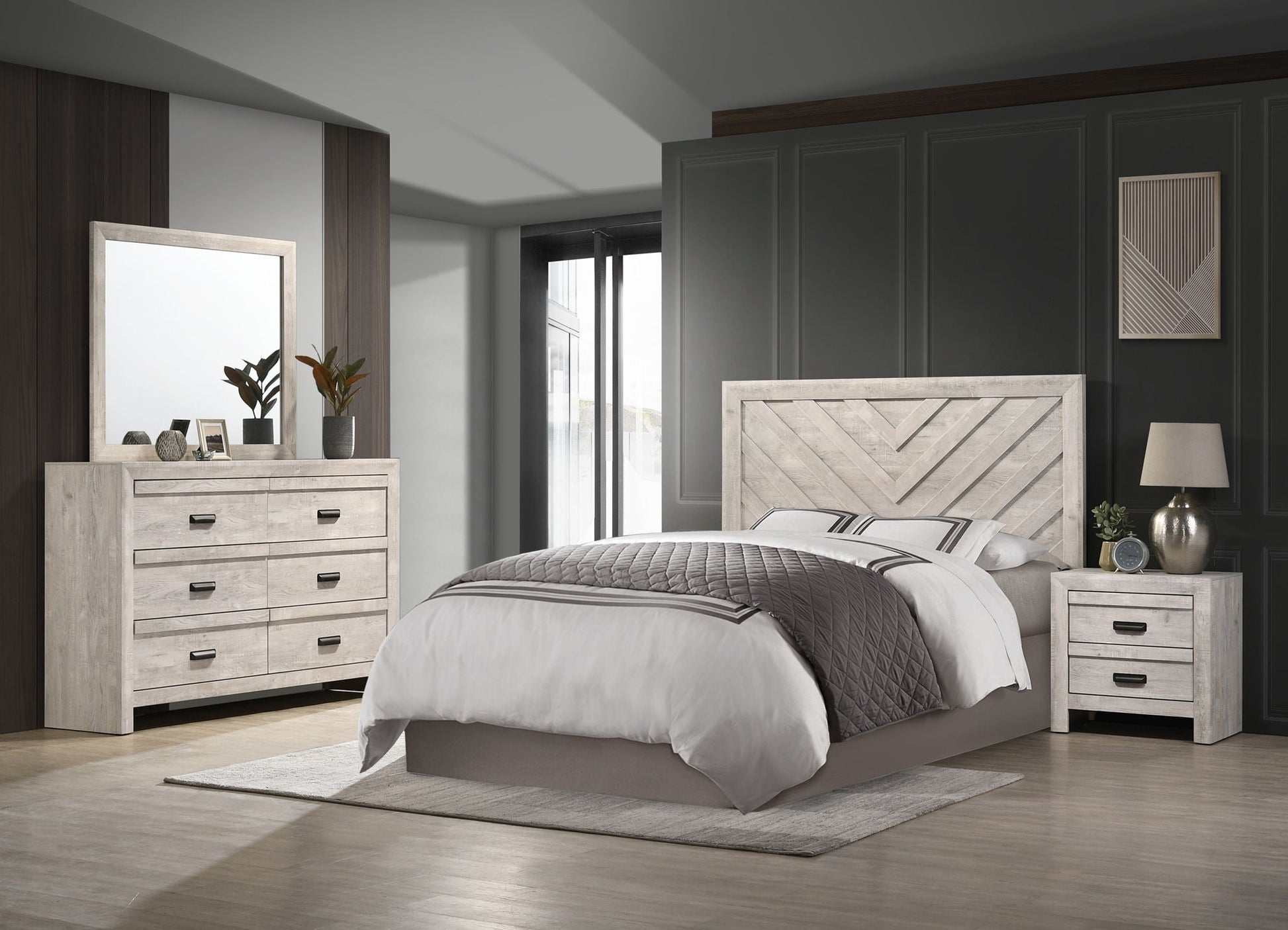 Valor - Bedroom Set Crown Mark