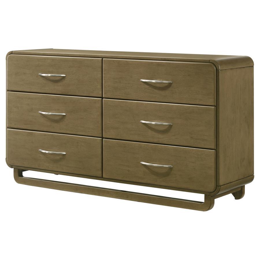 Amsbury - 6-Drawer Dresser Cabinet - Nutmeg Coaster Fine Furniture