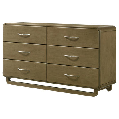Amsbury - 6-Drawer Dresser Cabinet - Nutmeg Coaster Fine Furniture