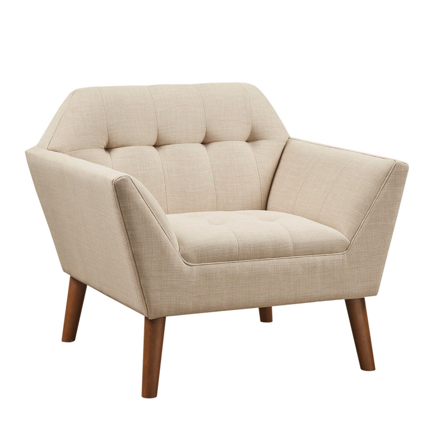 Modern Lounge Chair With Button Tufting JLA